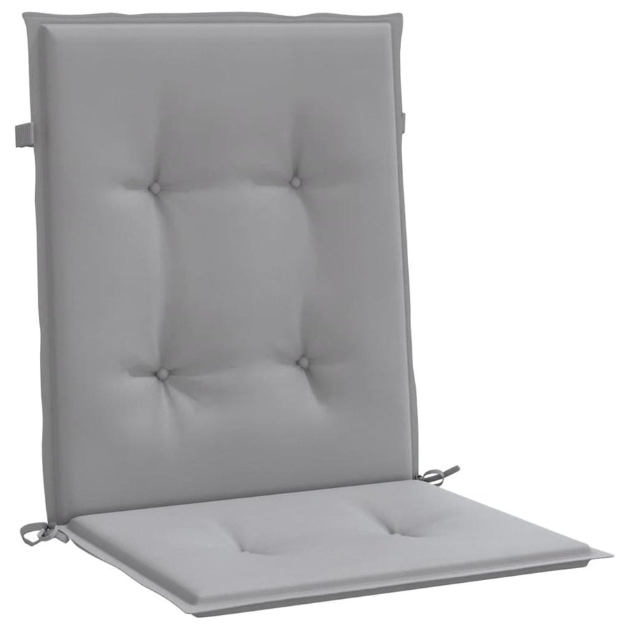 Tuinstoelkussens Oxford Stof 6 100 x 50 x 3 cm Grijs