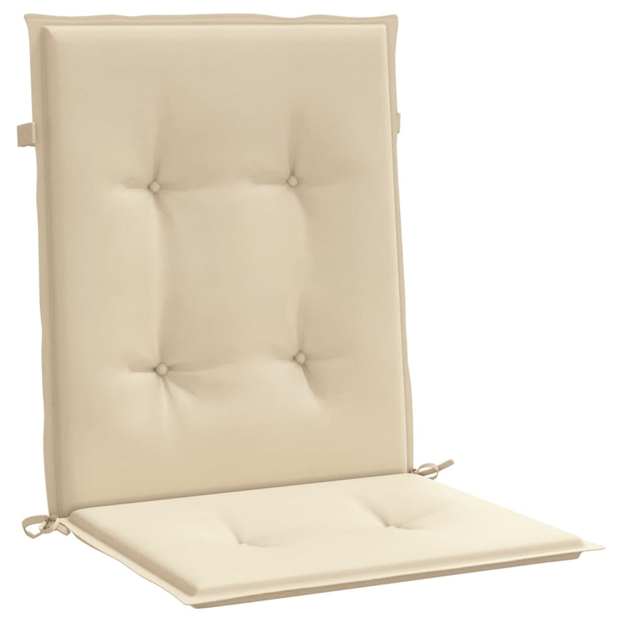 Tuinstoelkussens Oxford Stof 6 100 x 50 x 3 cm Beige