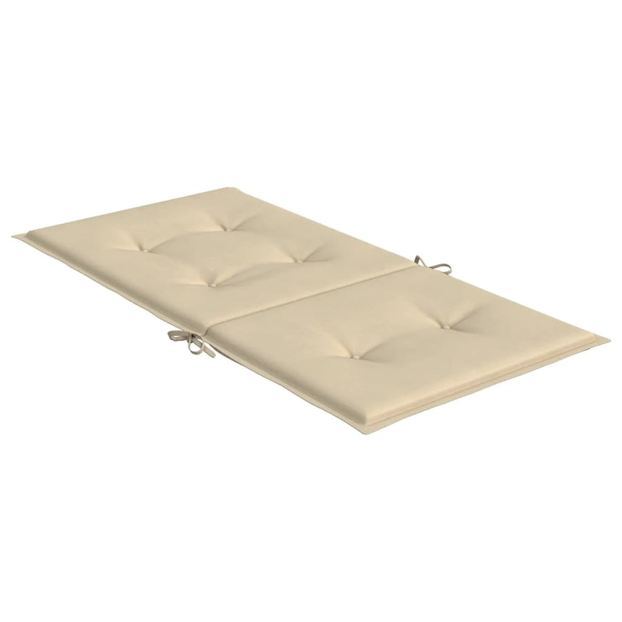 Tuinstoelkussens Oxford Stof 6 100 x 50 x 3 cm Beige