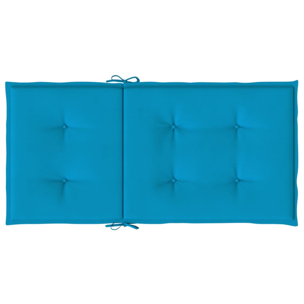 Tuinstoelkussens Oxford Stof 6 100 x 50 x 3 cm Blauw