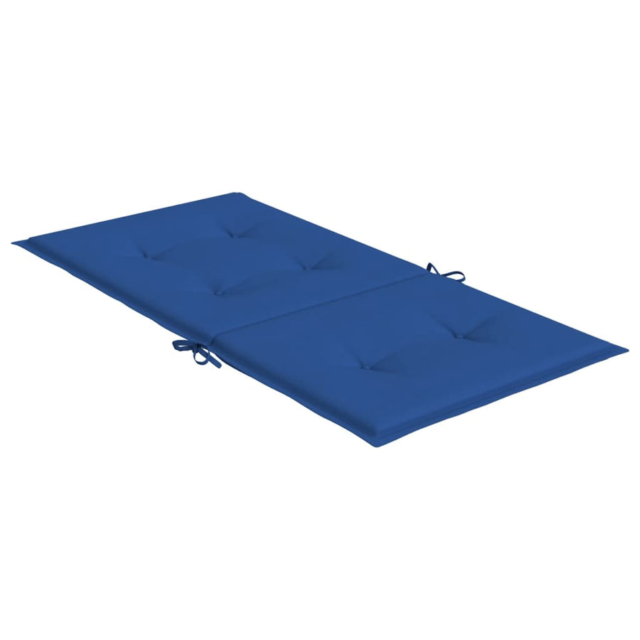 Tuinstoelkussens 2 St 100X50X3 Cm Oxford Stof Koningsblauw 100 x 50 x 3 cm