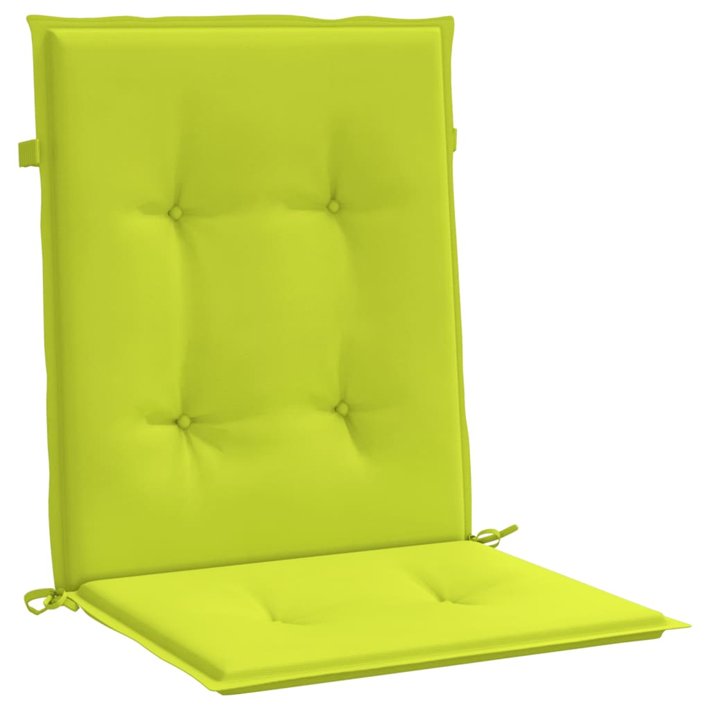 Tuinstoelkussens Oxford Stof 4 100 x 50 x 3 cm Heldergroen