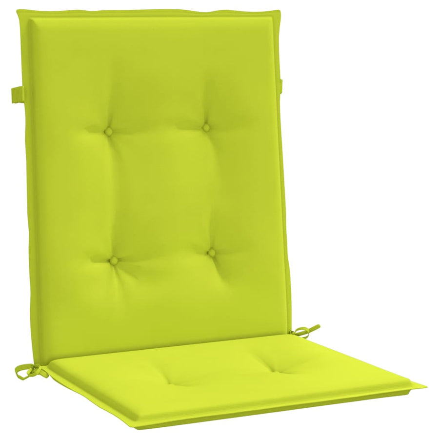 Tuinstoelkussens Oxford Stof 4 100 x 50 x 3 cm Heldergroen
