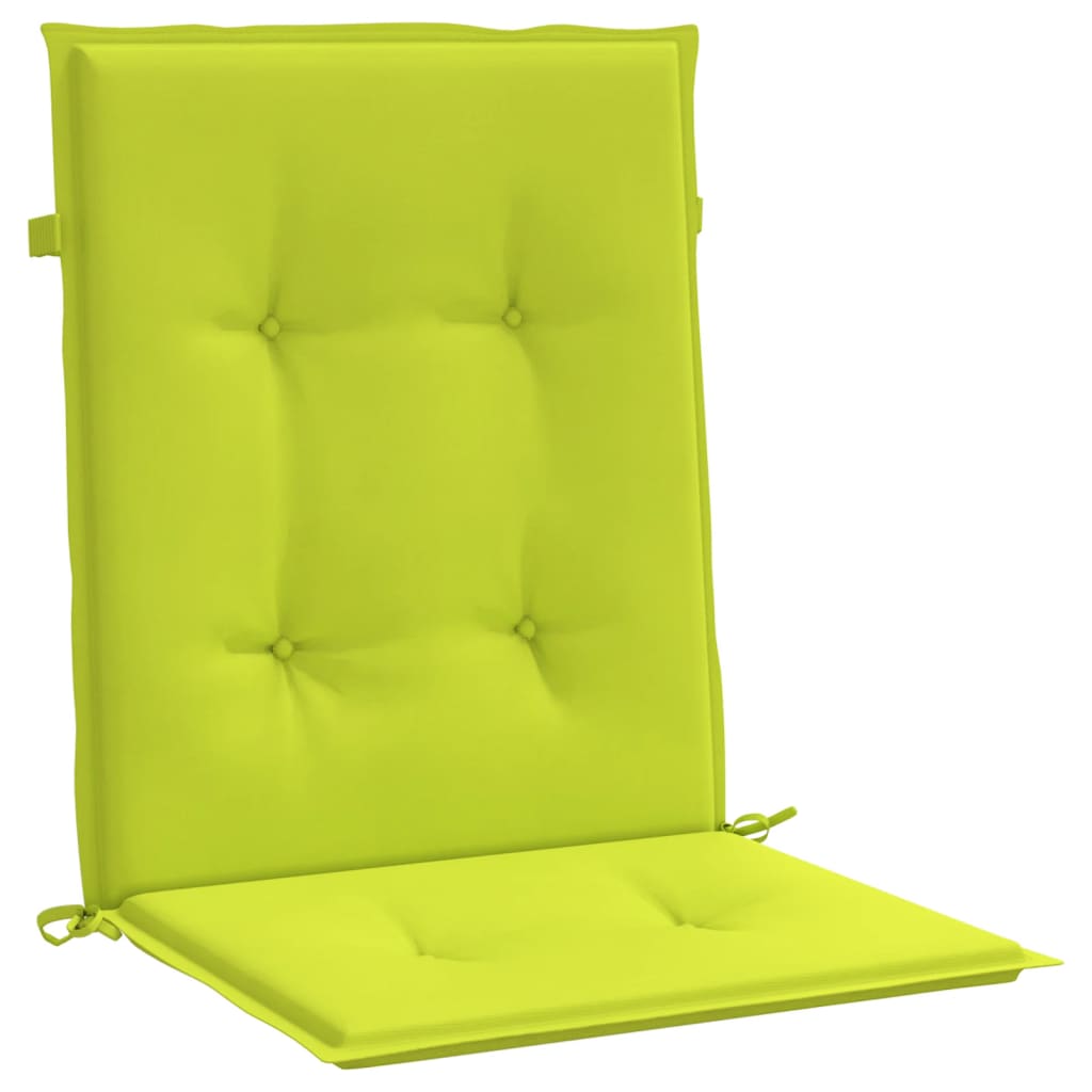 Tuinstoelkussens Oxford Stof 6 100 x 50 x 3 cm Heldergroen