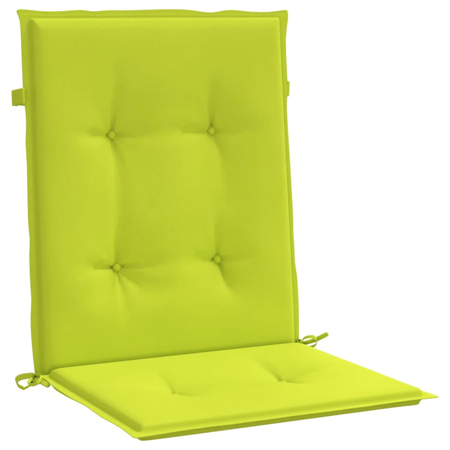 Tuinstoelkussens Oxford Stof 6 100 x 50 x 3 cm Heldergroen