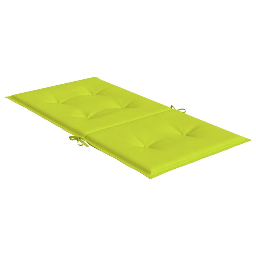 Tuinstoelkussens Oxford Stof 6 100 x 50 x 3 cm Heldergroen
