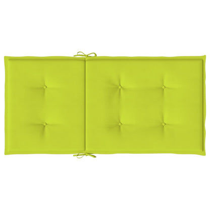 Tuinstoelkussens Oxford Stof 6 100 x 50 x 3 cm Heldergroen