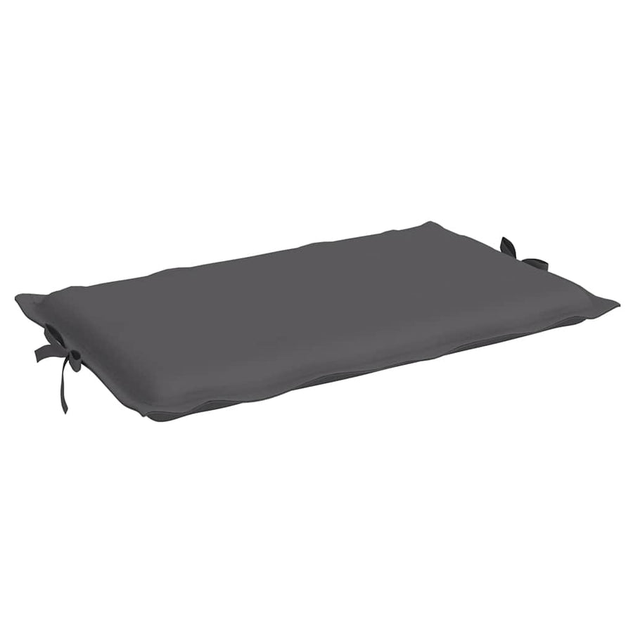 Ligbedkussen 186X58X4 Cm Oxford Stof Kleurig Antraciet