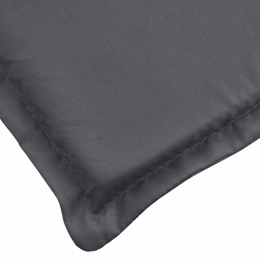 Ligbedkussen 186X58X4 Cm Oxford Stof Kleurig Antraciet