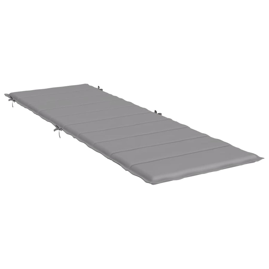 Ligbedkussen 86X58X3 Cm Oxford Stof Grijs
