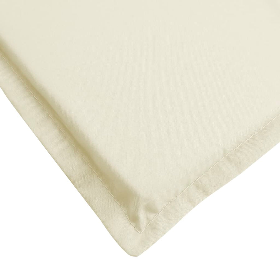 Ligbedkussen 186X58X3 Cm Oxford Stof Crèmekleurig