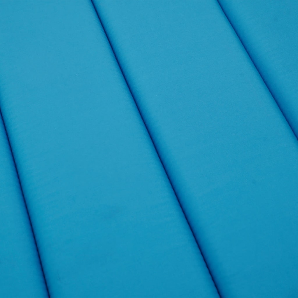 Ligbedkussen 186X58X4 Cm Oxford Stof Blauw