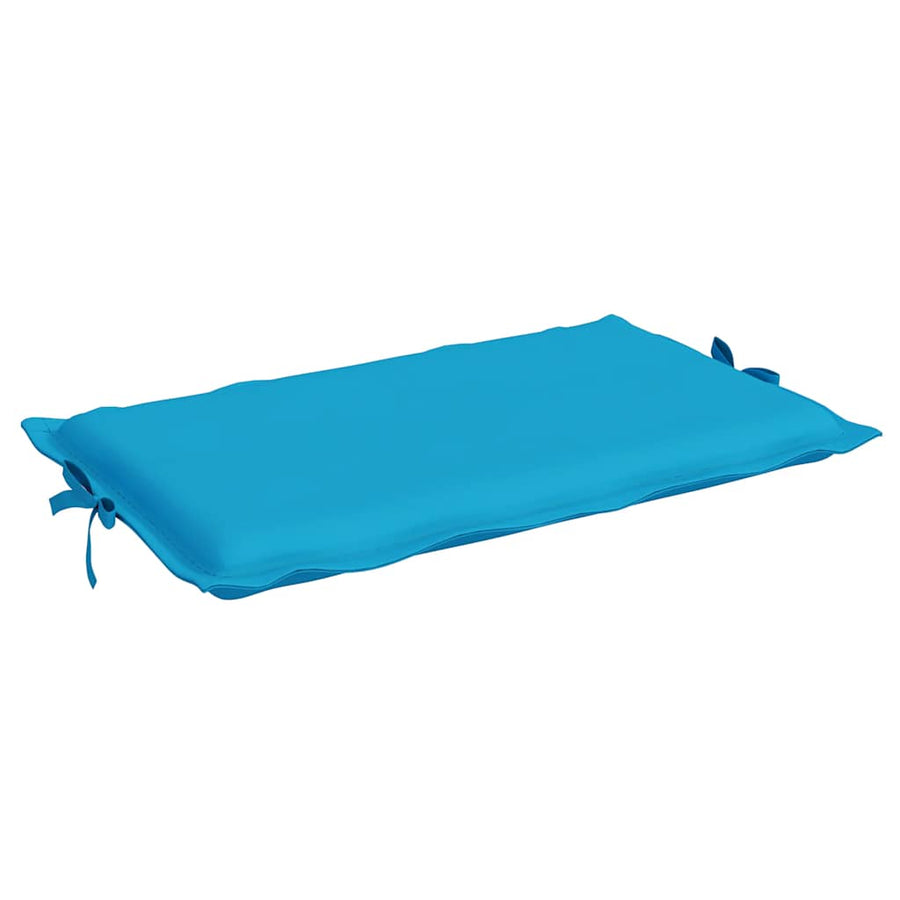 Ligbedkussen 186X58X4 Cm Oxford Stof Blauw