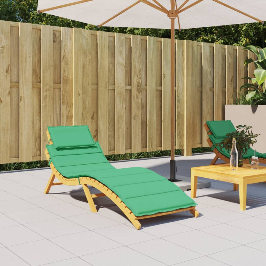 Ligbedkussen 86X58X3 Cm Oxford Stof Groen