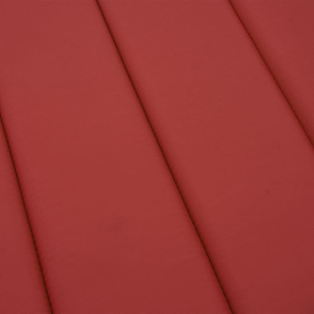 Ligbedkussen 86X58X3 Cm Oxford Stof Rood