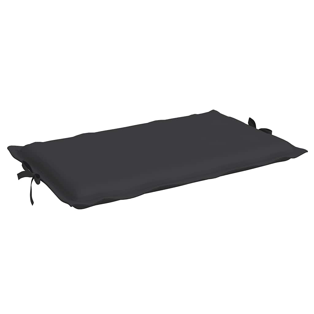 Ligbedkussen 186X58X4 Cm Oxford Stof Zwart