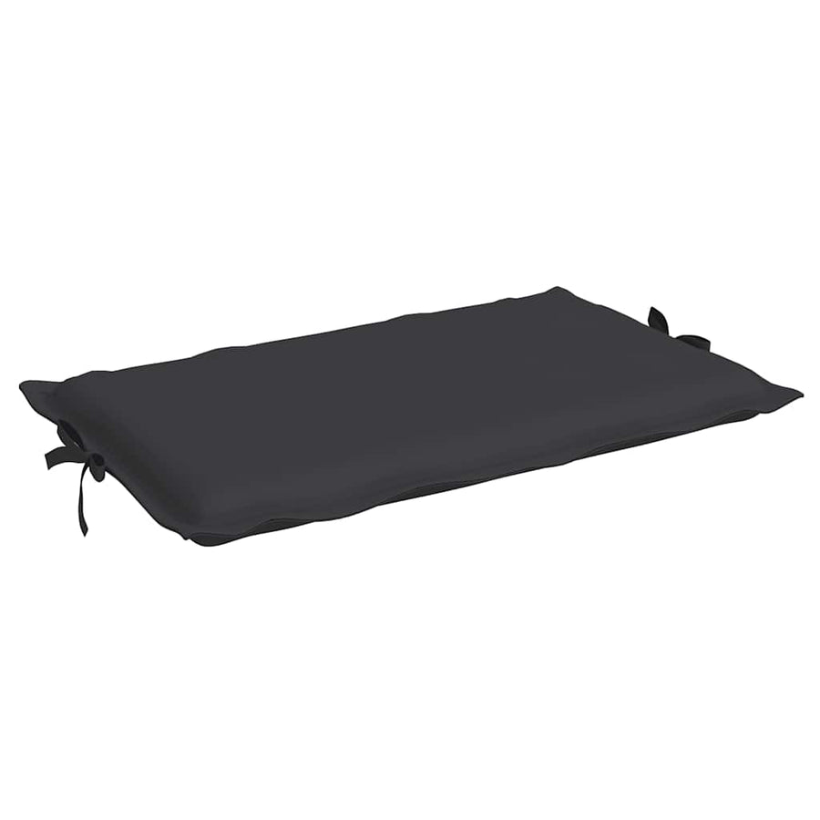 Ligbedkussen 186X58X4 Cm Oxford Stof Zwart