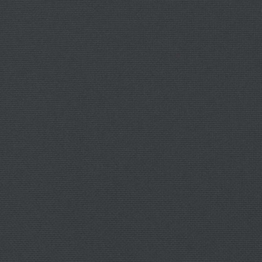 Ligbedkussen 186X58X4 Cm Oxford Stof Zwart