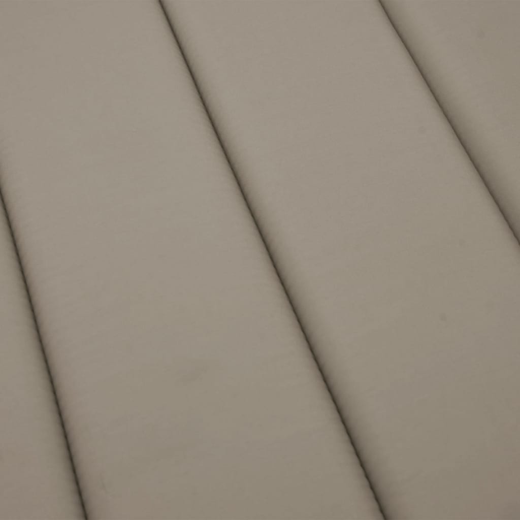 Ligbedkussen 186X58X3 Cm Oxford Stof Taupe