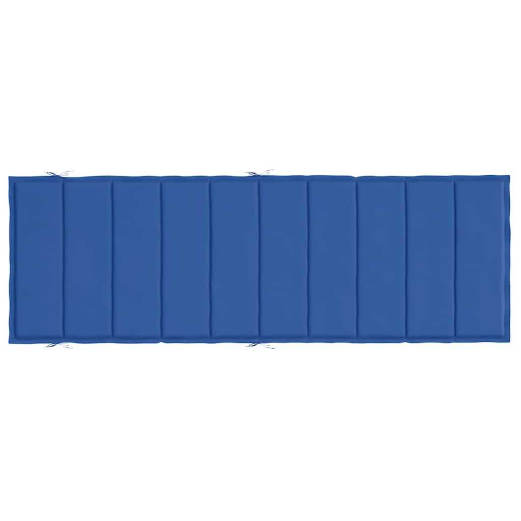 Ligbedkussen 186X58X4 Cm Oxford Stof koningsblauw