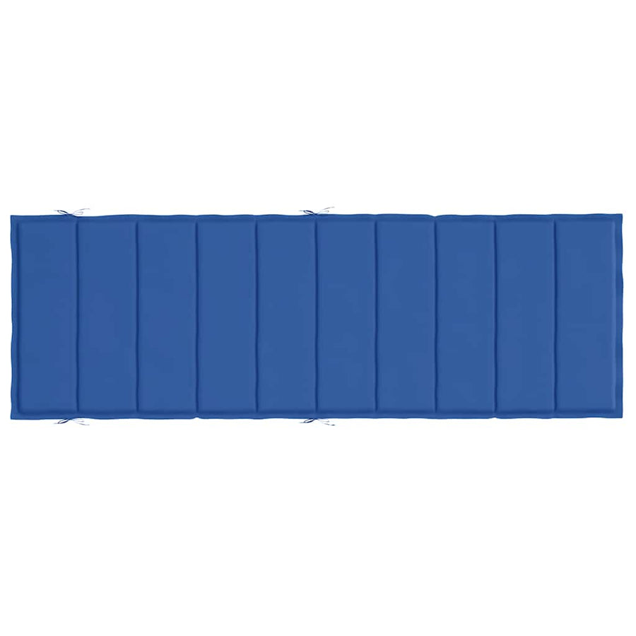 Ligbedkussen 186X58X4 Cm Oxford Stof koningsblauw