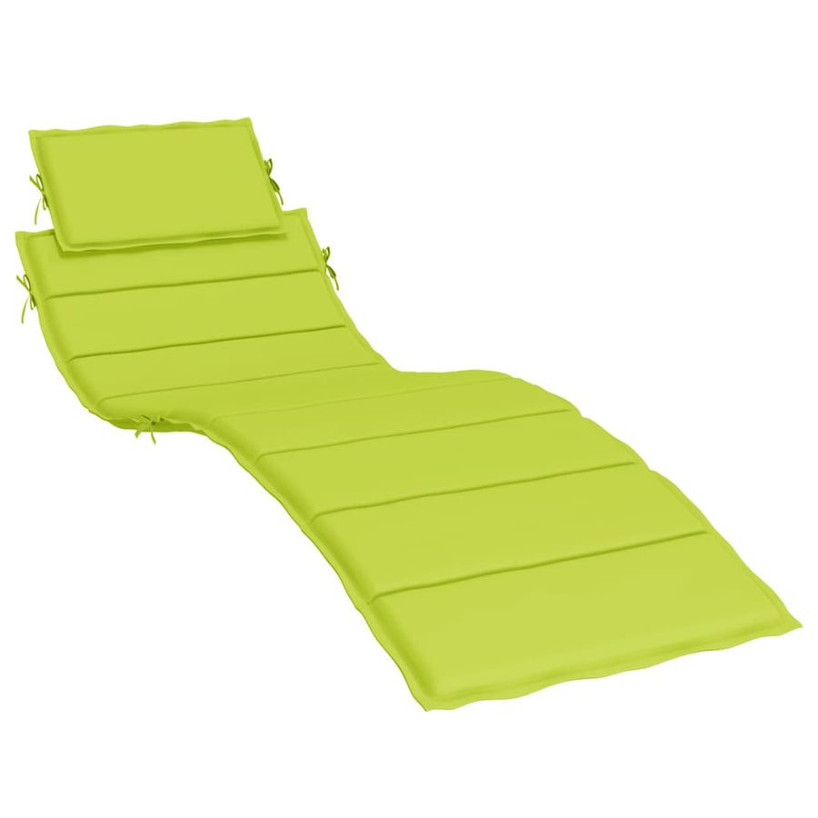 Ligbedkussen 186X58X3 Cm Oxford Stof Heldergroen