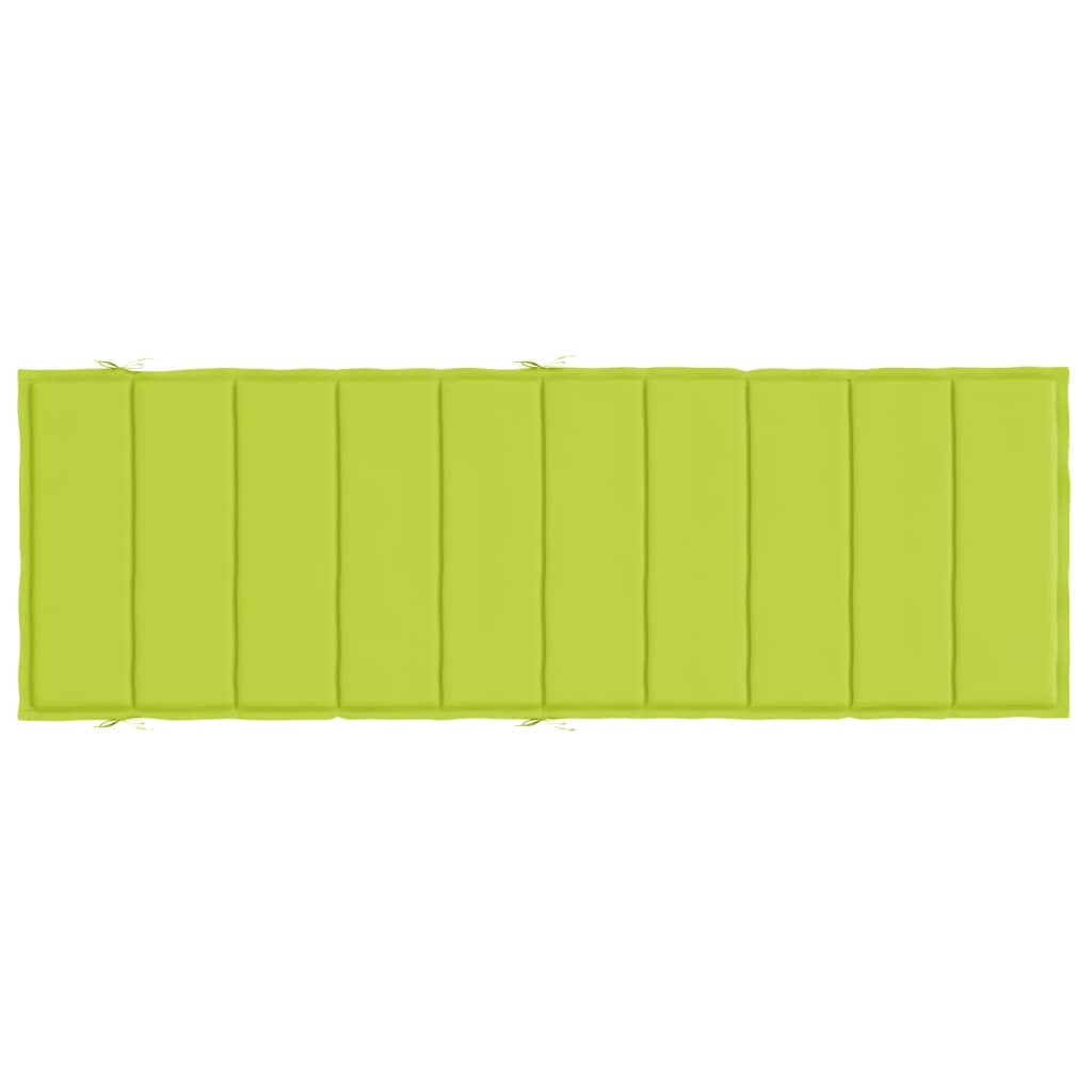Ligbedkussen 186X58X3 Cm Oxford Stof Heldergroen