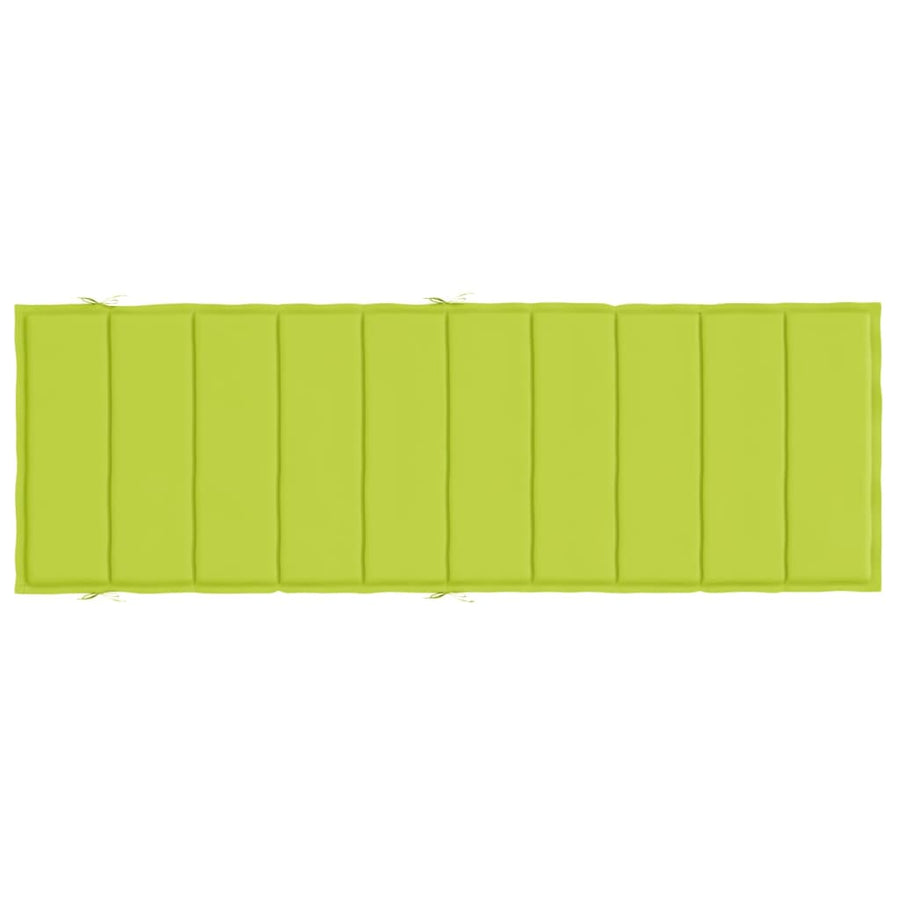Ligbedkussen 186X58X3 Cm Oxford Stof Heldergroen