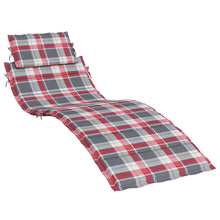 Ligbedkussen 86X58X3 Cm Oxford Stof Ruitpatroon Rood Rood ruitpatroon