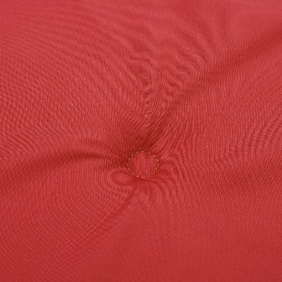 Terrasstoelkussen (75+105)x50x3 cm rood Rood