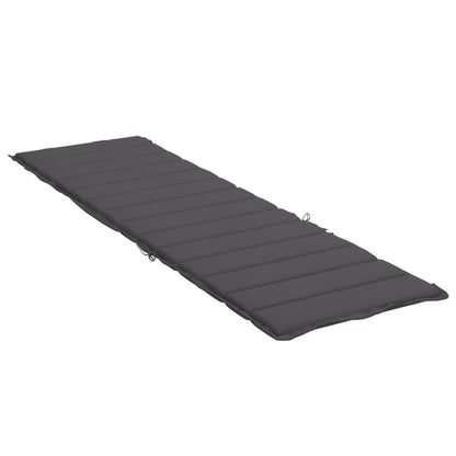 Ligbedkussen 200X50X3Cm Oxford Stof Kleurig 200 x 50 x 3 cm Antraciet