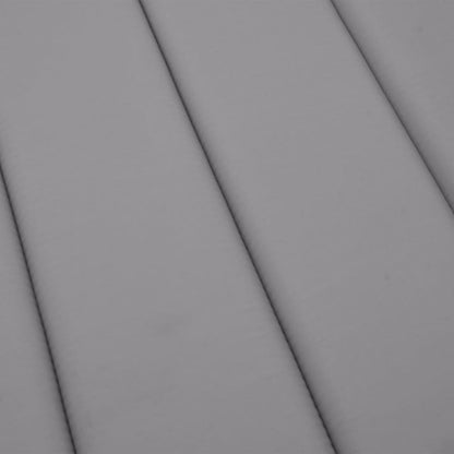 Ligbedkussen 200x50x3 cm oxford stof grijs 200 x 50 x 3 cm Grijs
