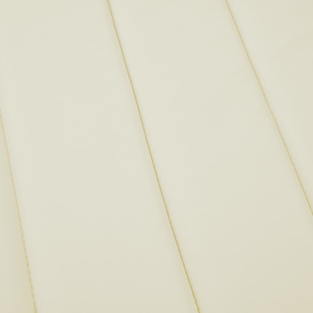 Ligbedkussen 200x50x3cm oxford stof crèmekleurig 200 x 50 x 3 cm Crème