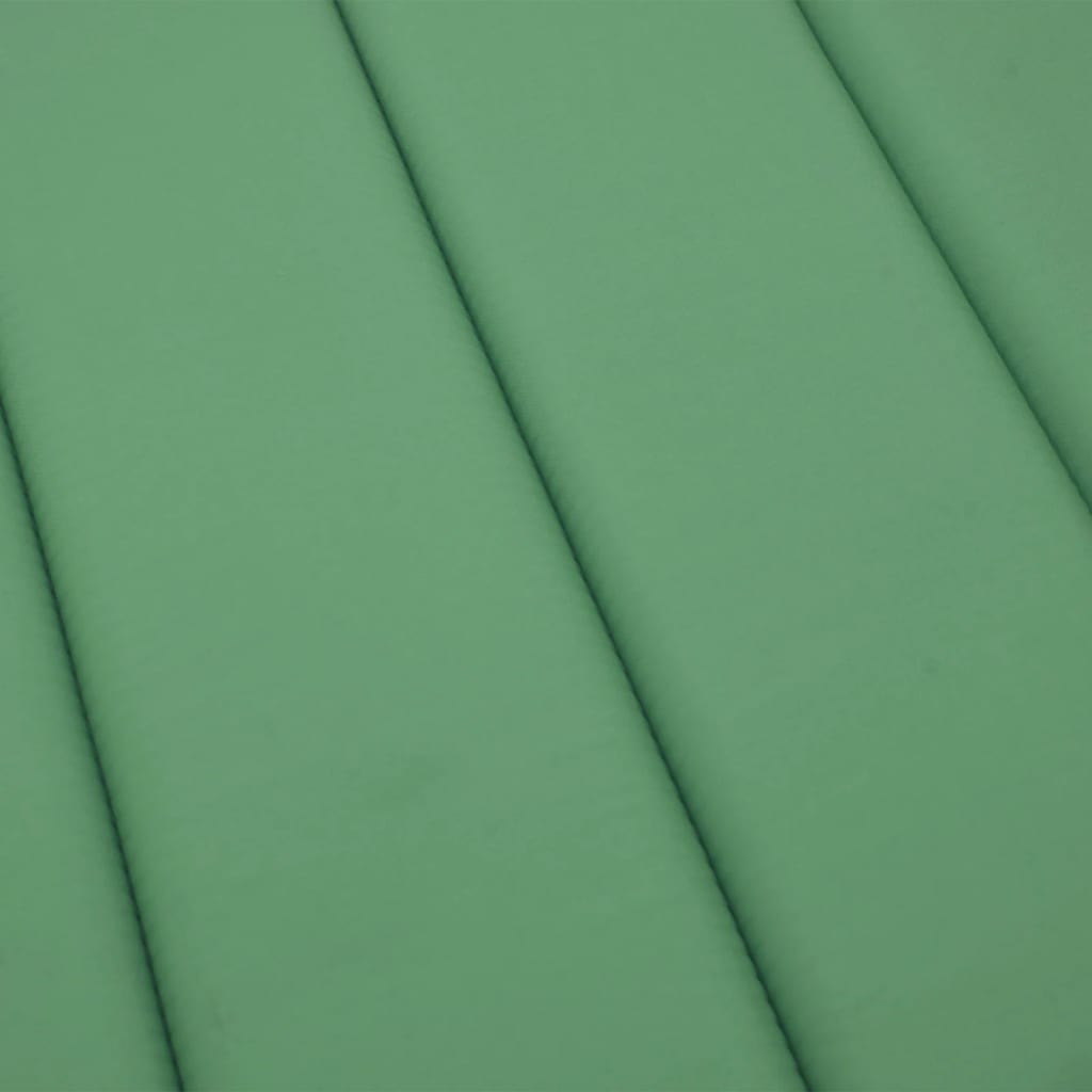 Ligbedkussen 200x50x3cm oxford stof groen 200 x 50 x 3 cm Groen