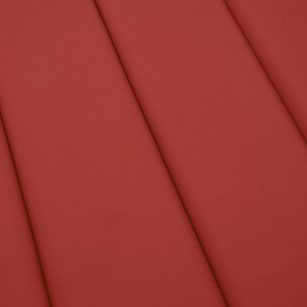 Ligbedkussen 200X50X3 Cm Oxford Stof Rood 1 200 x 50 x 3 cm