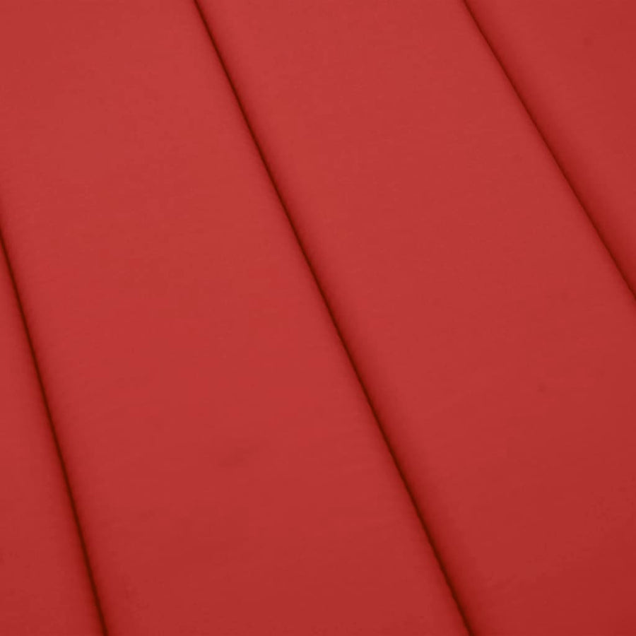 Ligbedkussen 200X50X3 Cm Oxford Stof Rood 1 200 x 50 x 3 cm