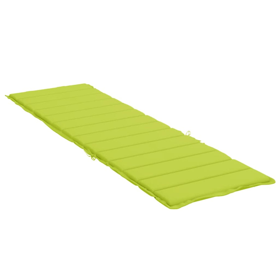 Ligbedkussen 200x50x3 cm oxford stof heldergroen 200 x 50 x 3 cm Heldergroen