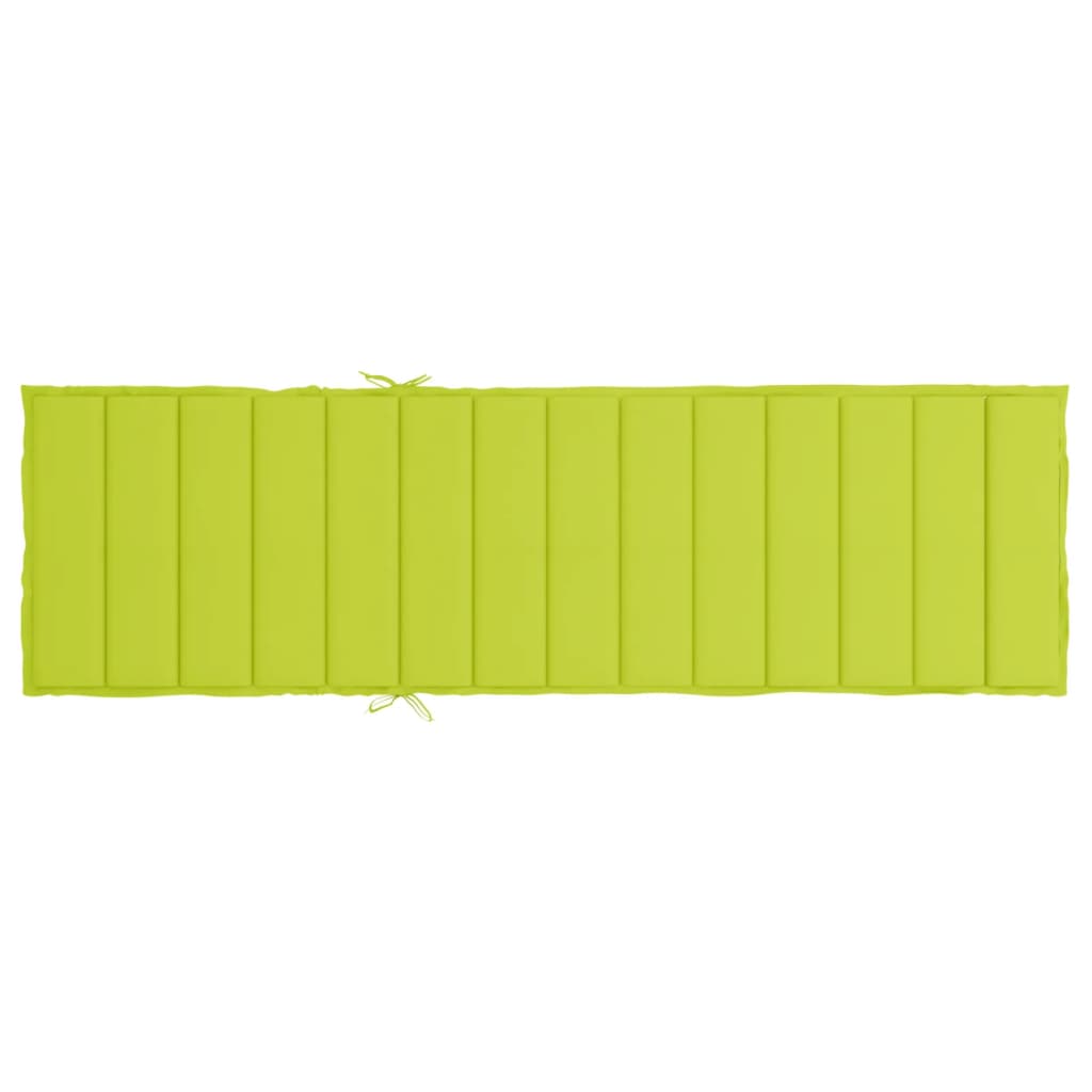 Ligbedkussen 200x50x3 cm oxford stof heldergroen 200 x 50 x 3 cm Heldergroen