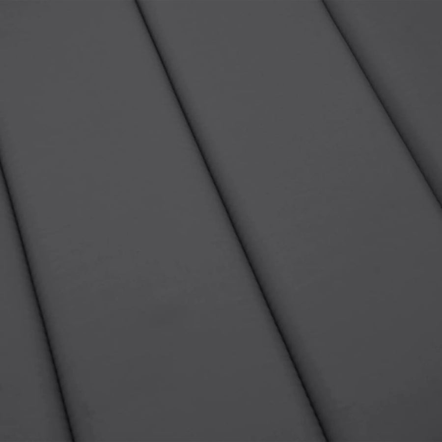 Ligbedkussen 200x60x3 cm oxford stof antracietkleurig 200 x 60 x 3 cm Antraciet