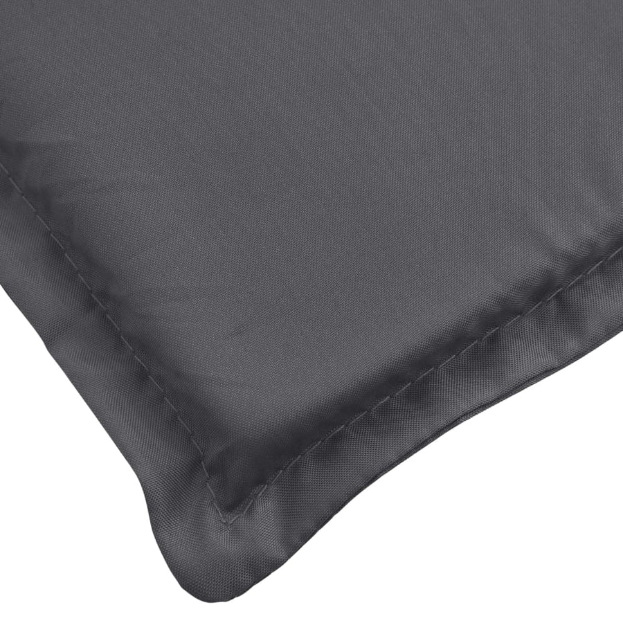 Ligbedkussen 200x60x3 cm oxford stof antracietkleurig 200 x 60 x 3 cm Antraciet