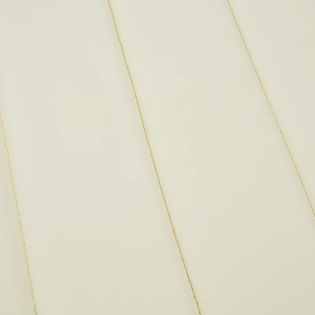 Ligbedkussen 200x60x3 cm oxford stof crèmekleurig 200 x 60 x 3 cm Crème