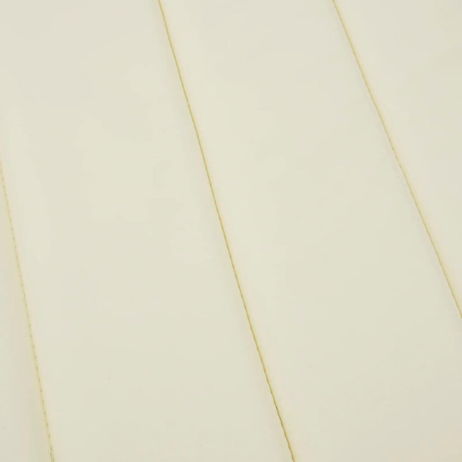 Ligbedkussen 200x60x3 cm oxford stof crèmekleurig 200 x 60 x 3 cm Crème
