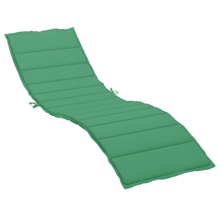 Ligbedkussen Oxford Stof 200 x 60 x 3 cm Groen
