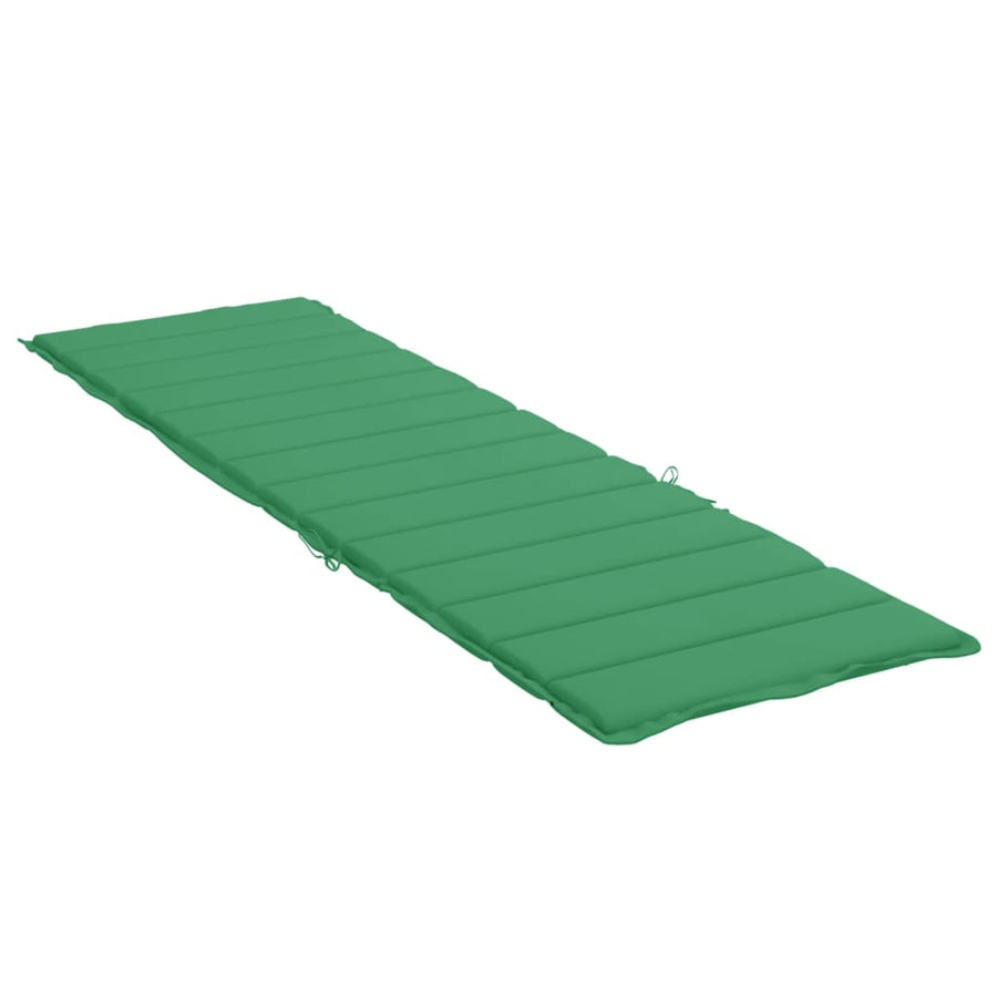 Ligbedkussen Oxford Stof 200 x 60 x 3 cm Groen