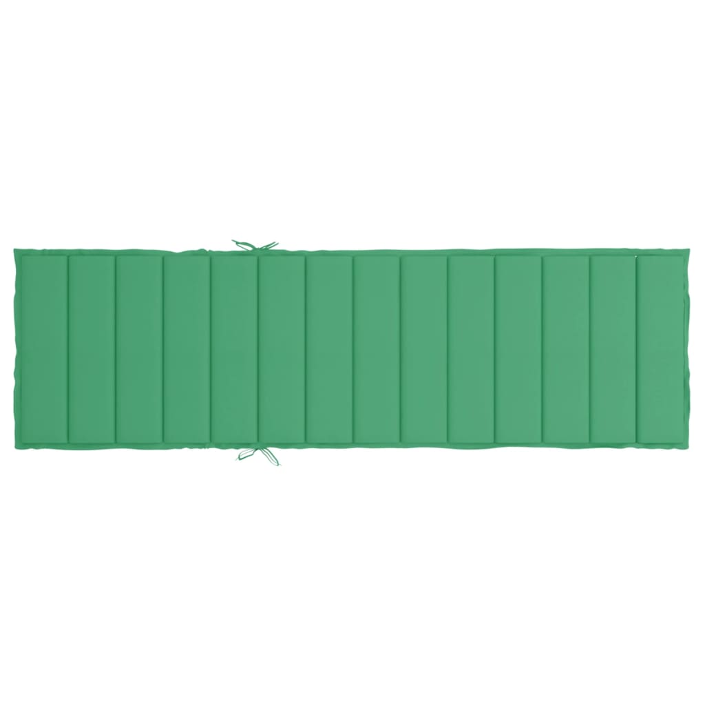 Ligbedkussen Oxford Stof 200 x 60 x 3 cm Groen