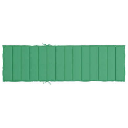 Ligbedkussen Oxford Stof 200 x 60 x 3 cm Groen