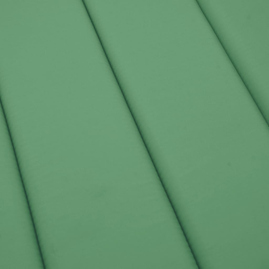 Ligbedkussen Oxford Stof 200 x 60 x 3 cm Groen