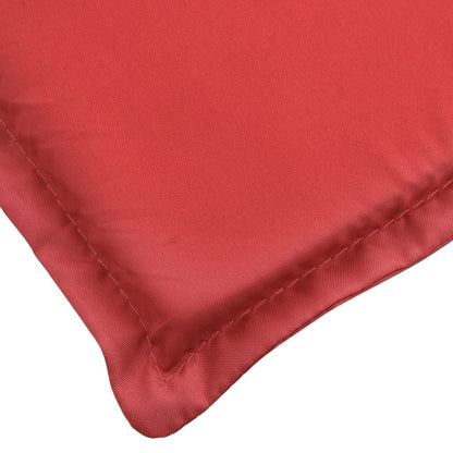Ligbedkussen 200x60x3 cm oxford stof rood 200 x 60 x 3 cm Rood