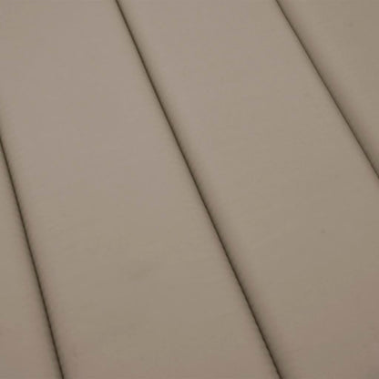 Ligbedkussen 200x60x3 cm oxford stof taupe