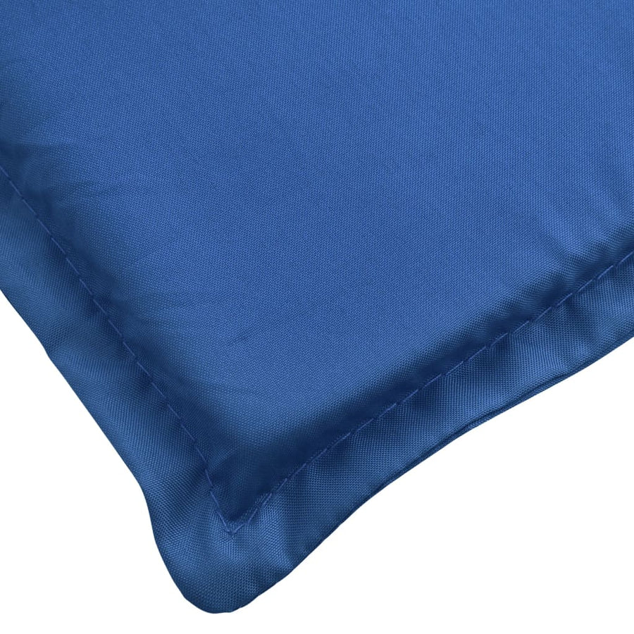 Ligbedkussen 200x60x3 cm oxford stof koningsblauw 200 x 60 x 3 cm koningsblauw